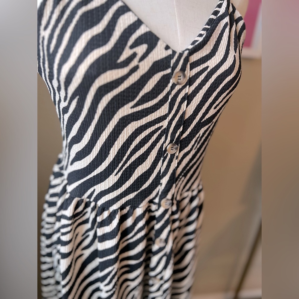 ZEBRA PRINT SUMMER DRESS